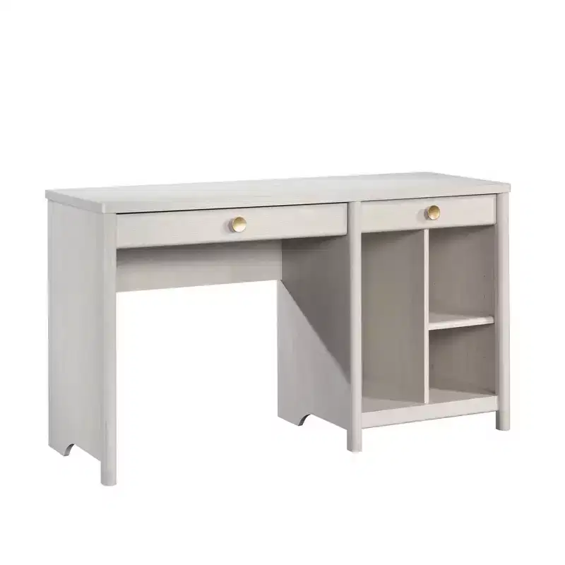 Sauder Dover Edge Computer Desk: Home Office Workstation with CPU Compartment & Metal Hardware