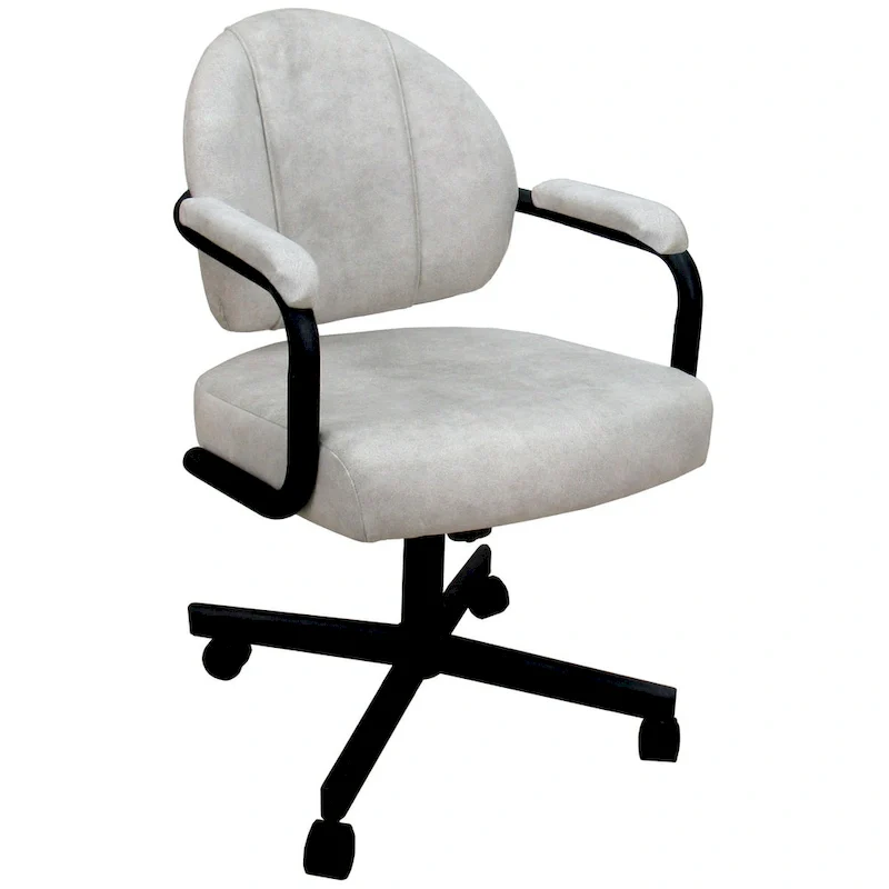 Swivel Tilt Kitchen Chair with Wheels M-70 Casters - N/A
