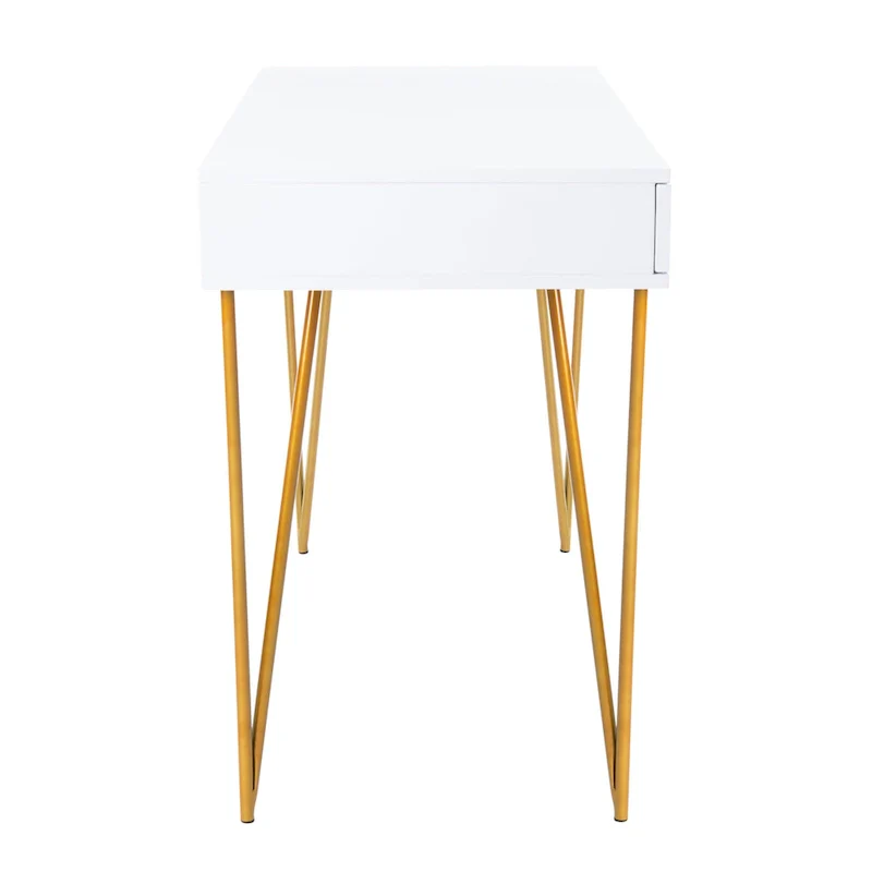 Ladonna Pine Natural 2-Drawer Desk