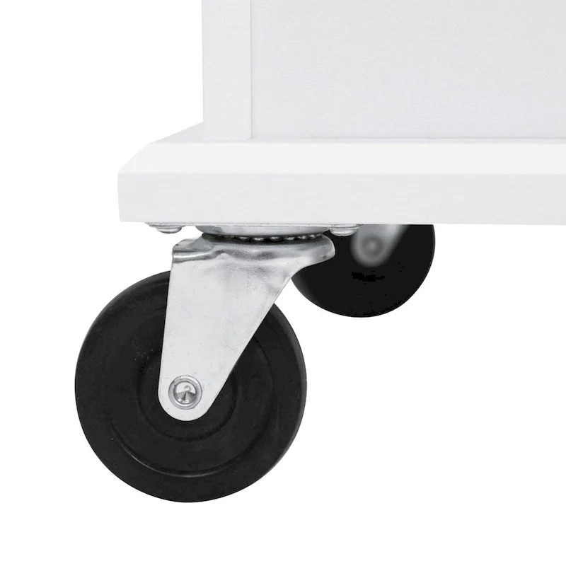 Kitchen Island with Drop Leaf,with Spice Rack, Towel Rack