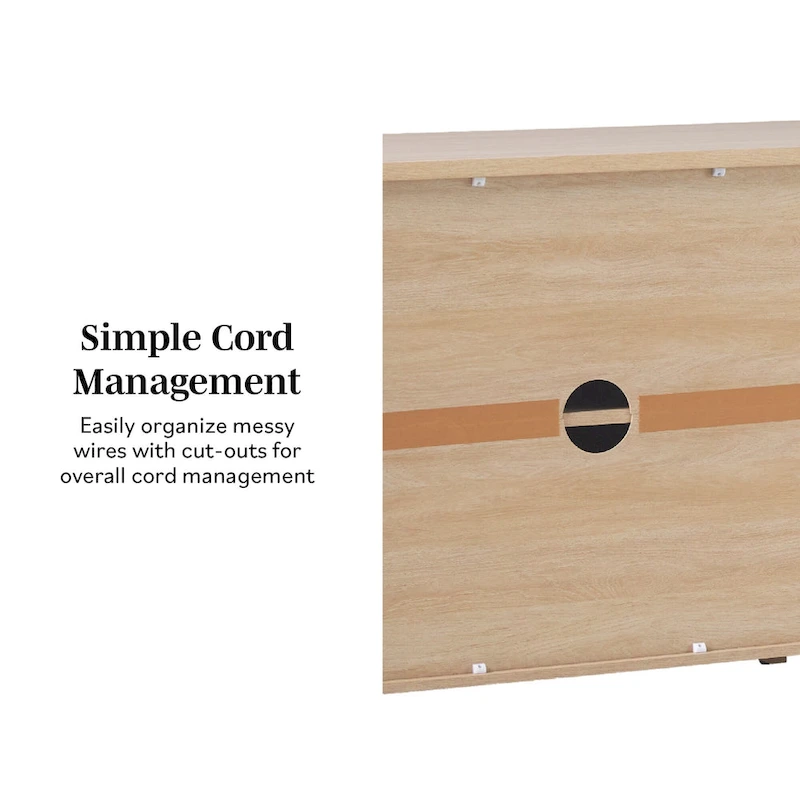 Middlebrook Modern 64-inch Sideboard with Rounded Edges