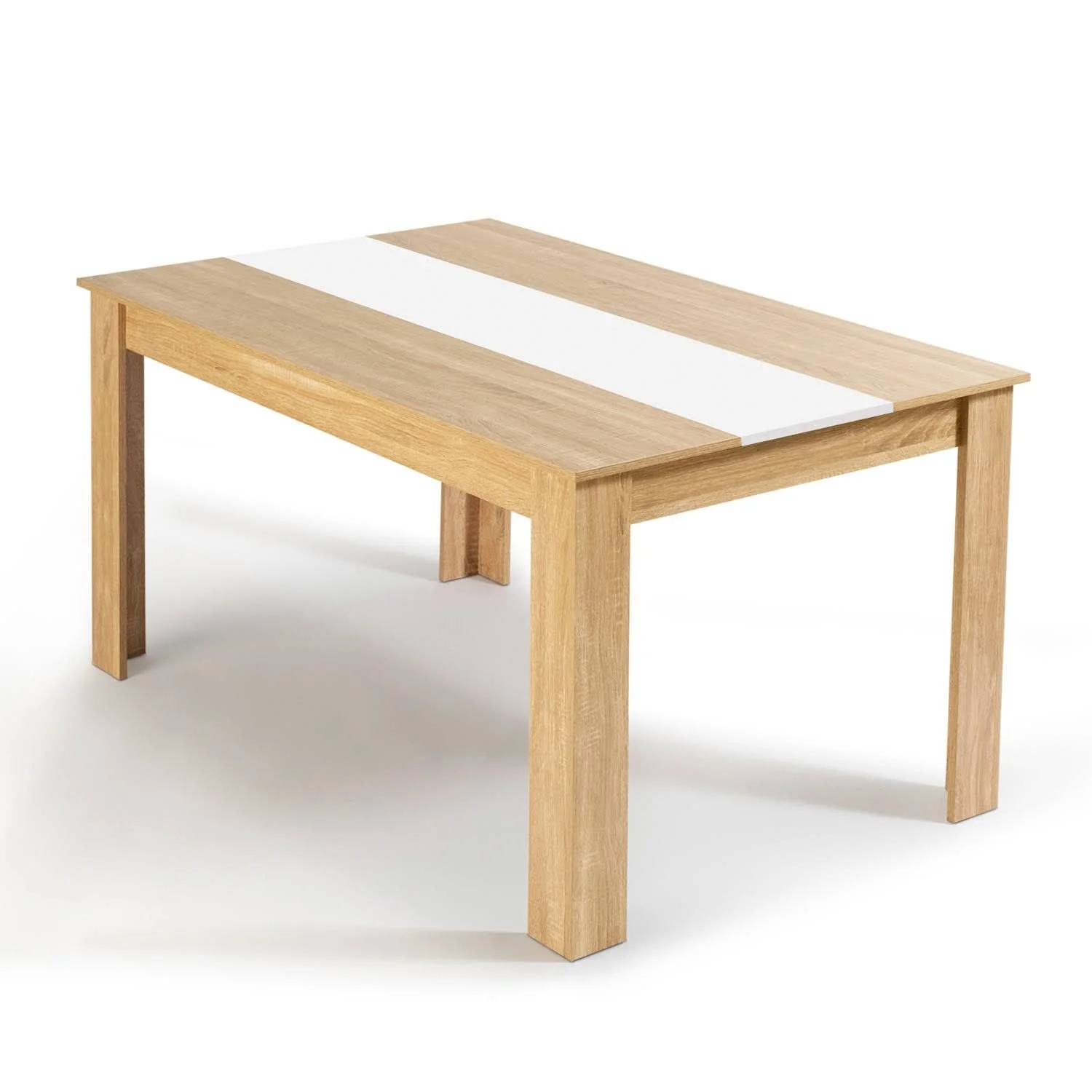 Table - Chne Clair/Blanc