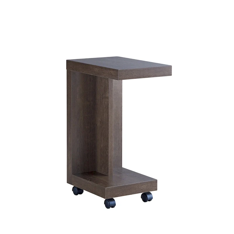 Otis Modern Mobile 18-inch 1-Shelf Side Table by Furniture of America