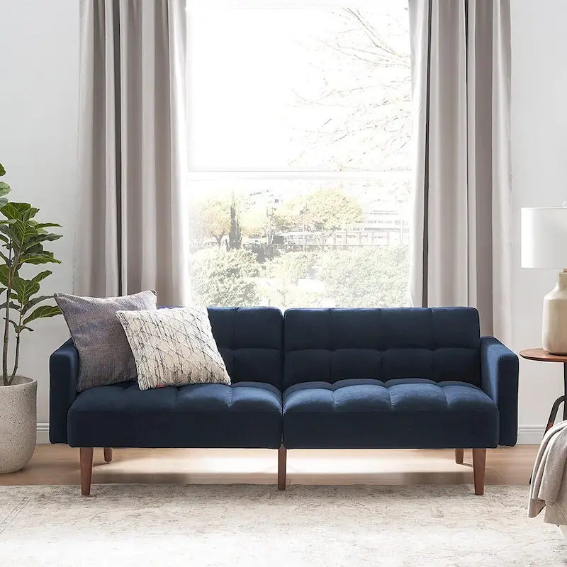 Mopio Aaron Futon Convertible Sofa Sleeper Futon