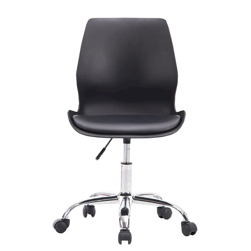 Adjustable Height Office Desk Chair with Wheels