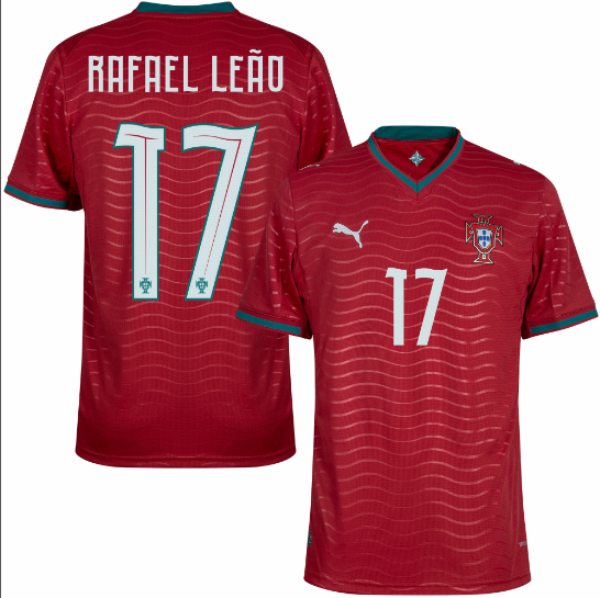 Portugal Home R. Leão 17 Jersey 2026-2027
