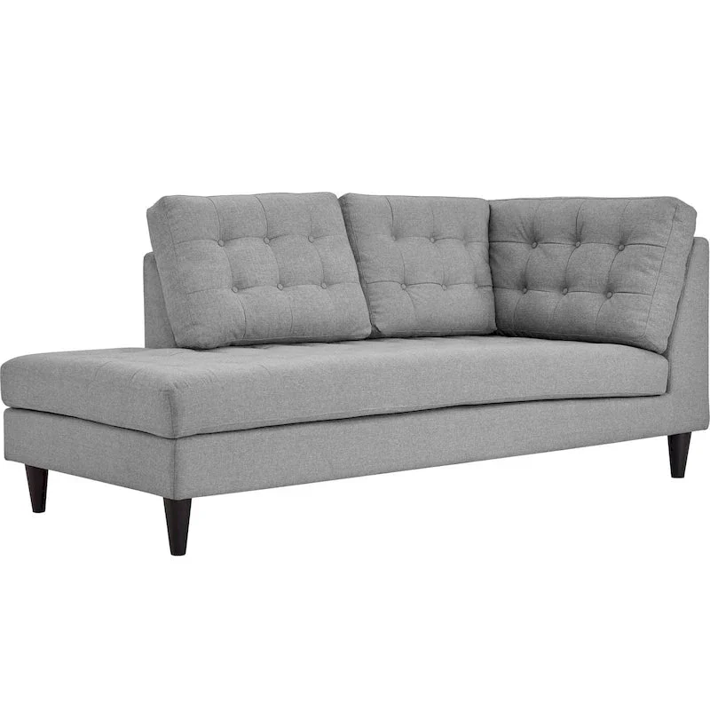 Carson Carrington Humlebaek Empress Upholstered Fabric Chaise