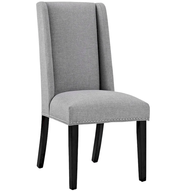 Modway Baron Fabric Upholstered Dining Chairs (Set of 2)