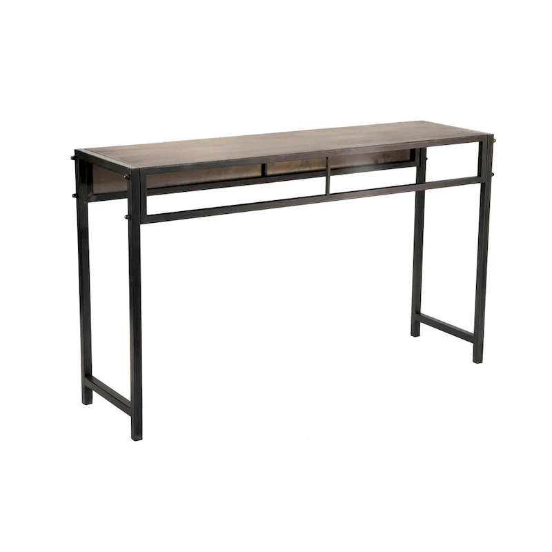 Carbon Loft Rehr Bronze Metal Console Table