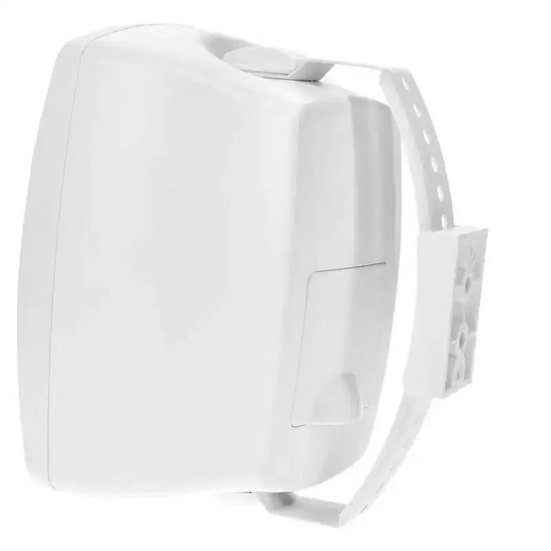 Monoprice WS-7B-42-W 4in. Weatherproof 2-Way 70V Indoor/Outdoor Speaker, White (Each) For Whole Home Audio Systems, Restaurants, Bars, Patio, Poolside