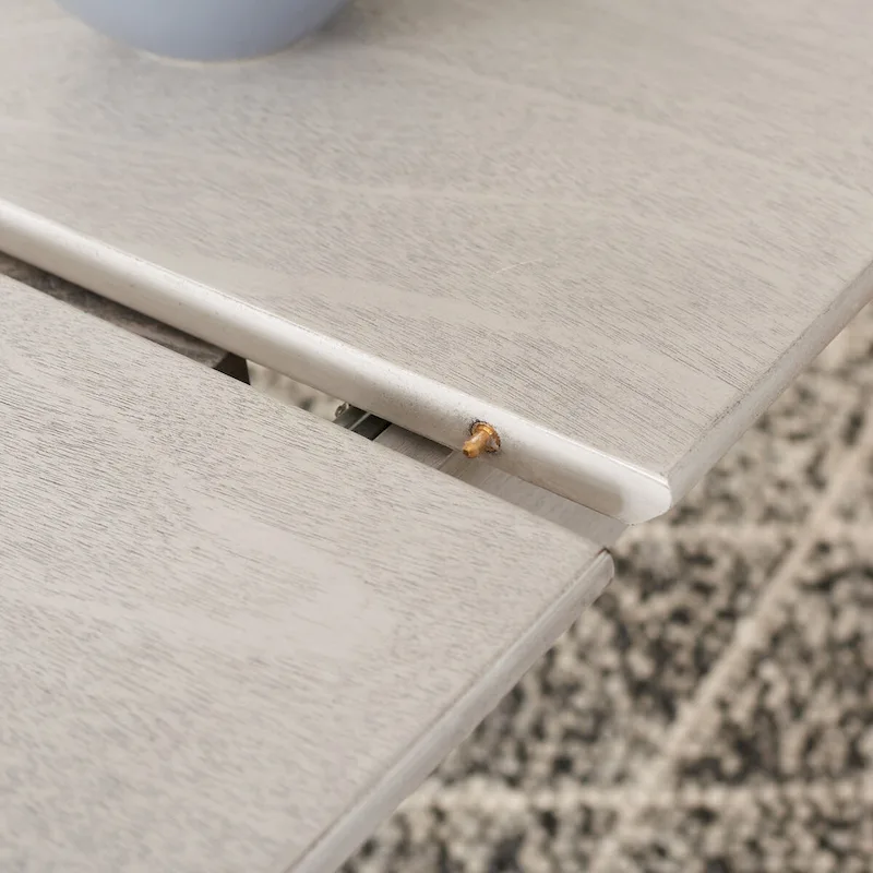 Extension Dining Table - Expandable Design (Natural/Walnut/Grey)