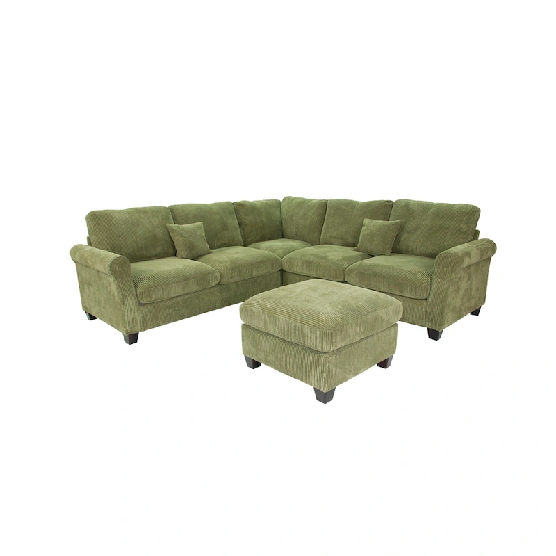 Poundex 4-pcs Sectional