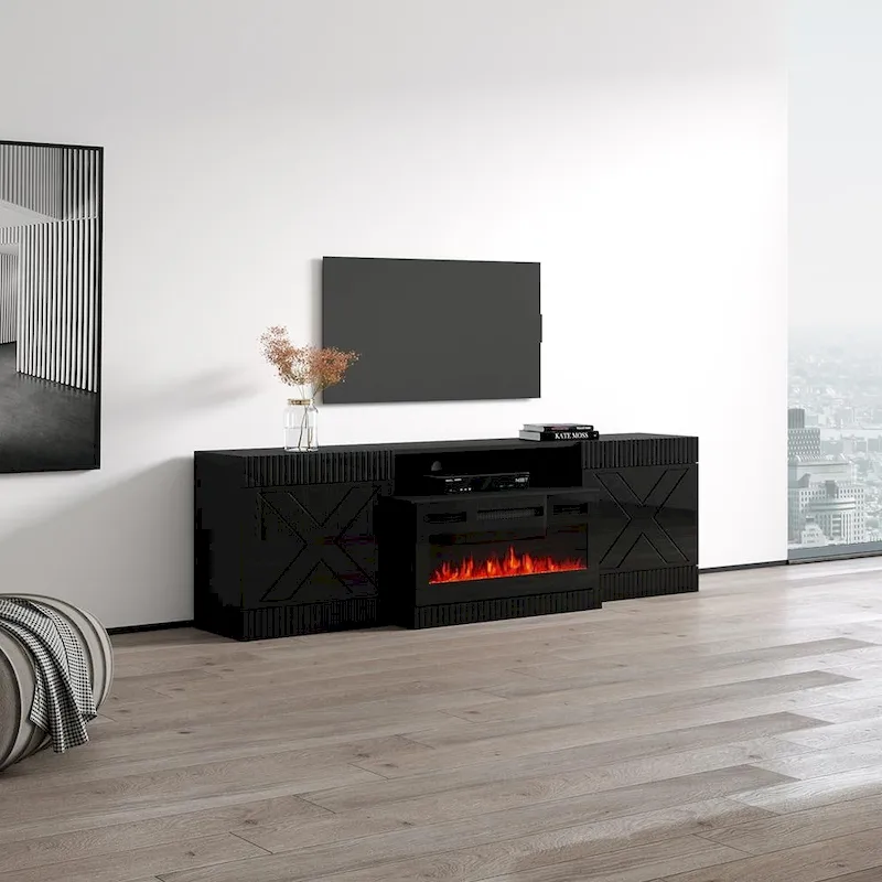 Excelente BL-01 Fireplace TV Stand