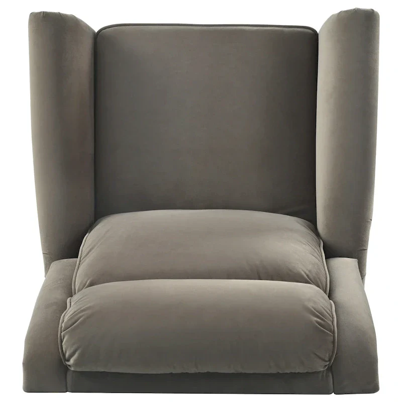 Marloo Modern Swivel Velvet Recliner Chair by Christopher Knight Home