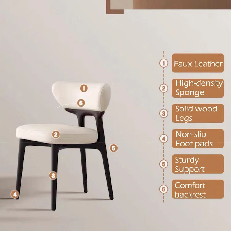 71 Modern Rectangular Dining Table with Stone Table-top, Wood Legs