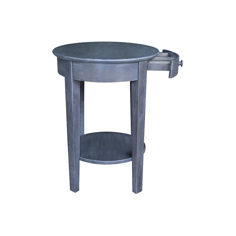 Solid Parawood Philips Accent Table