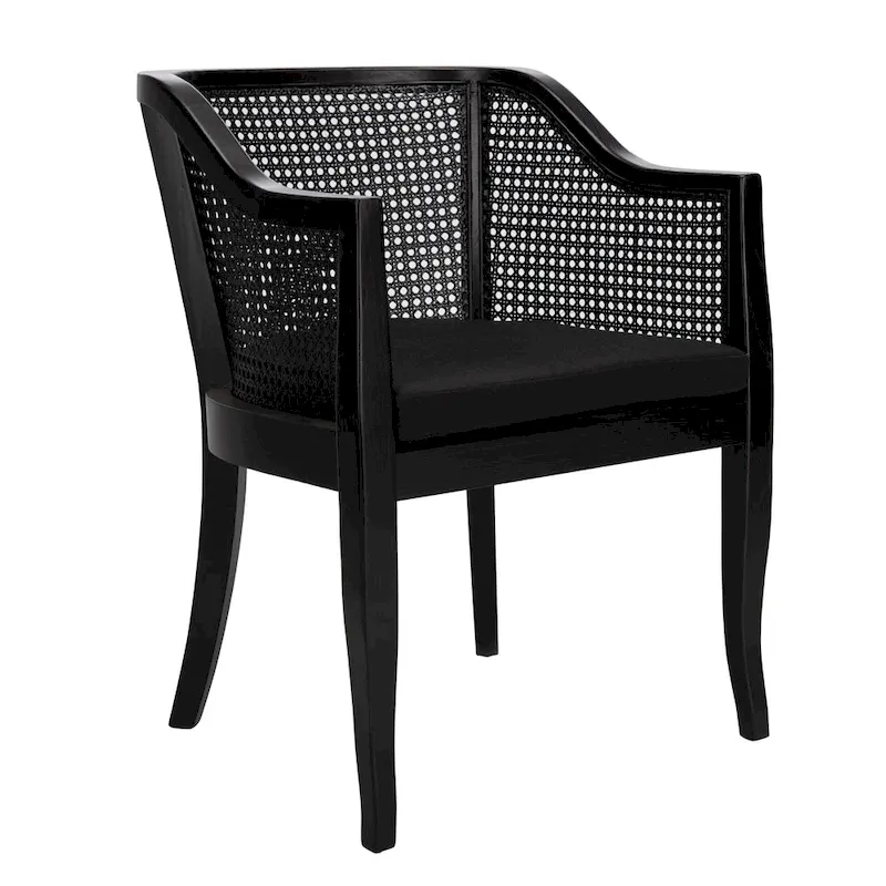SAFAVIEH Velva Cane Dining Chair - 23.8 x 23.2 x 32.1 - 24Wx23Dx32H