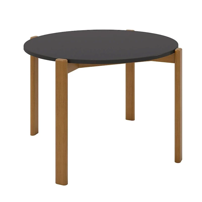 Mid Century Modern Gales Round 46.54 Dining Table