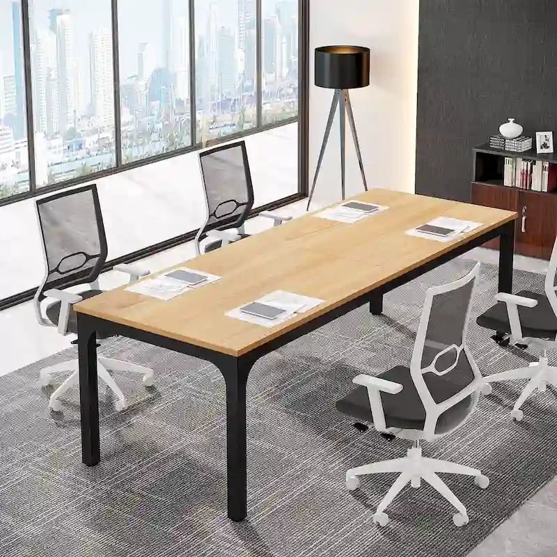 6.5FT Rectangle Conference Meeting Seminar Business Table