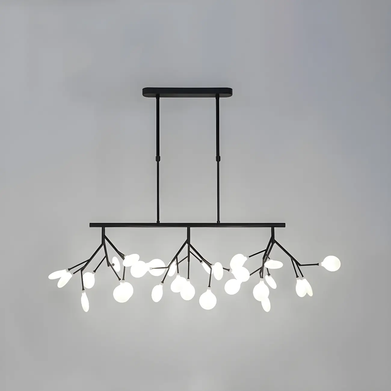 Unique Modern Oversized Gold Island Chandelier