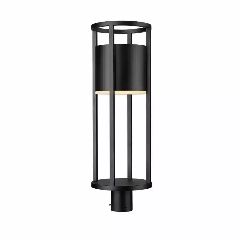Z-Lite Luca 1 - Light Post Light in Black
