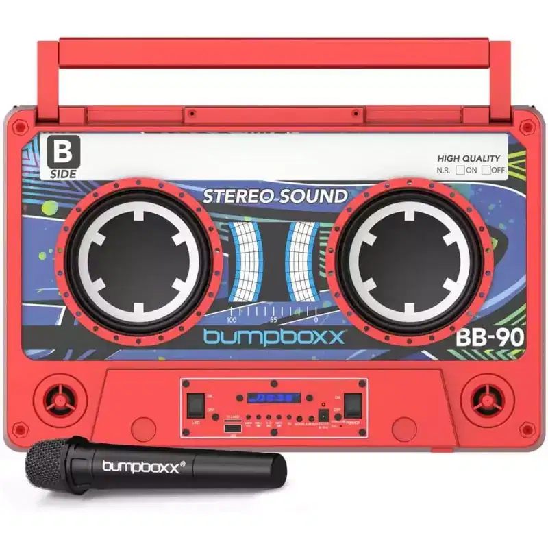 Refurbished: Bumpboxx Remix Bluetooth Speaker - Red - Manufacturer Refurbished