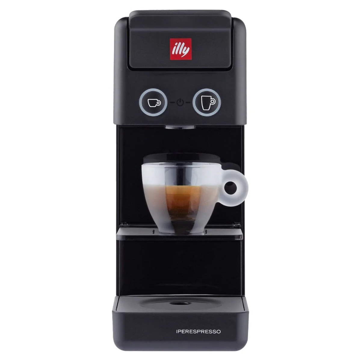 illy Y3.3 Single Serve Espresso and Coffee Capsule Machine