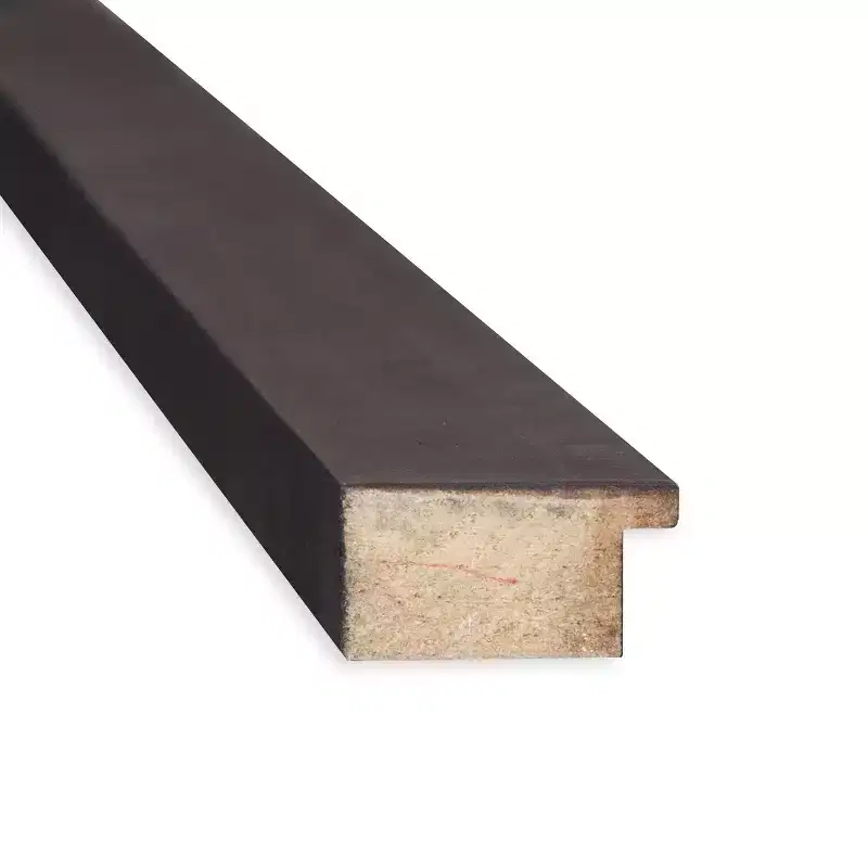 21" x 27" Non-Beveled Fresco Wood Bathroom Wall Mirror Dark Walnut - Amanti Art: Includes Mounting Hardware