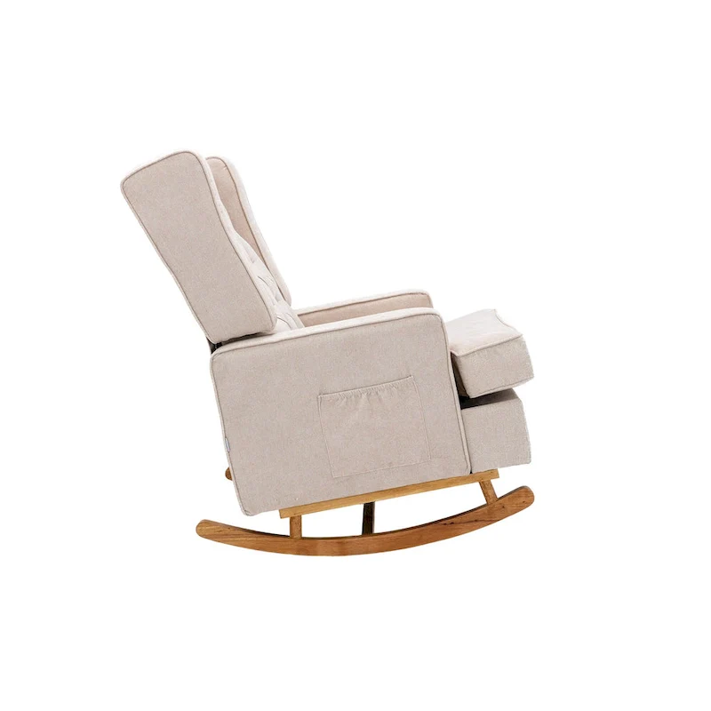Modern 33.8 Tufted Rocking Chair