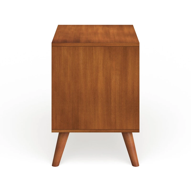 Bodo Mid-century Modern Wood 2-Drawer Nightstand by Carson Carrington