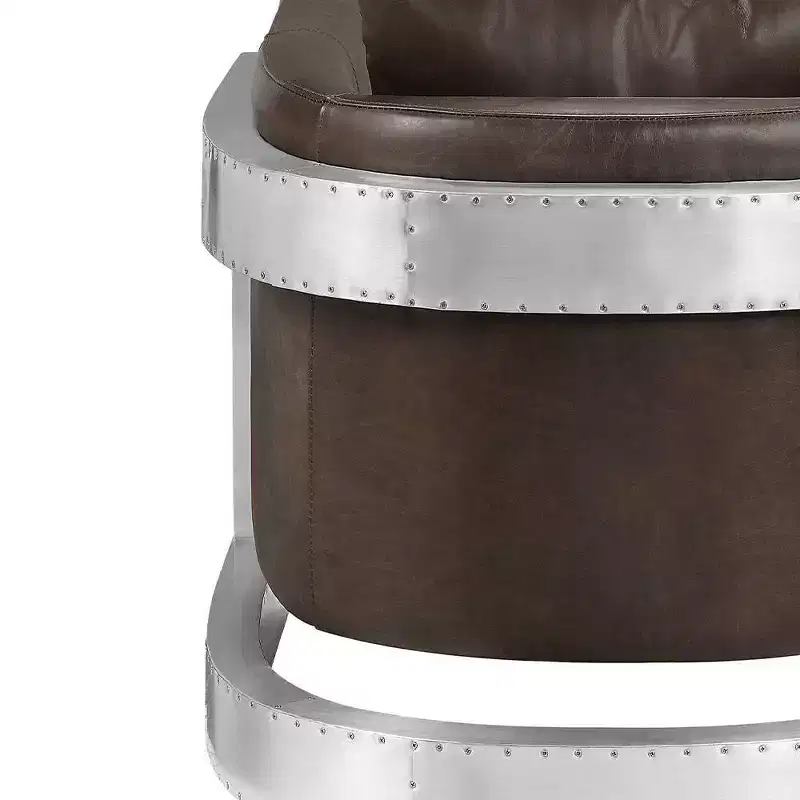 Acme Furniture Betla Leather Accent Chair Espresso