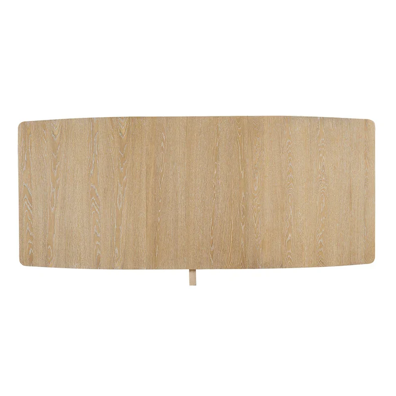 Brown Extendable Dining Table with 8 Upholstered Chairs