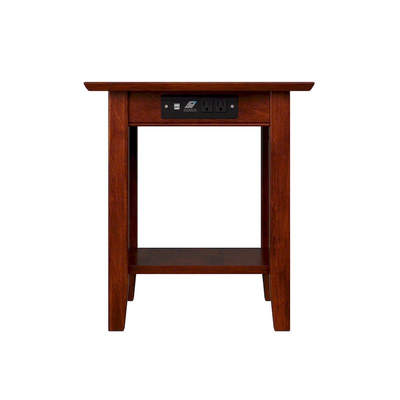 AFI Nantucket End Table with Built-in Charger