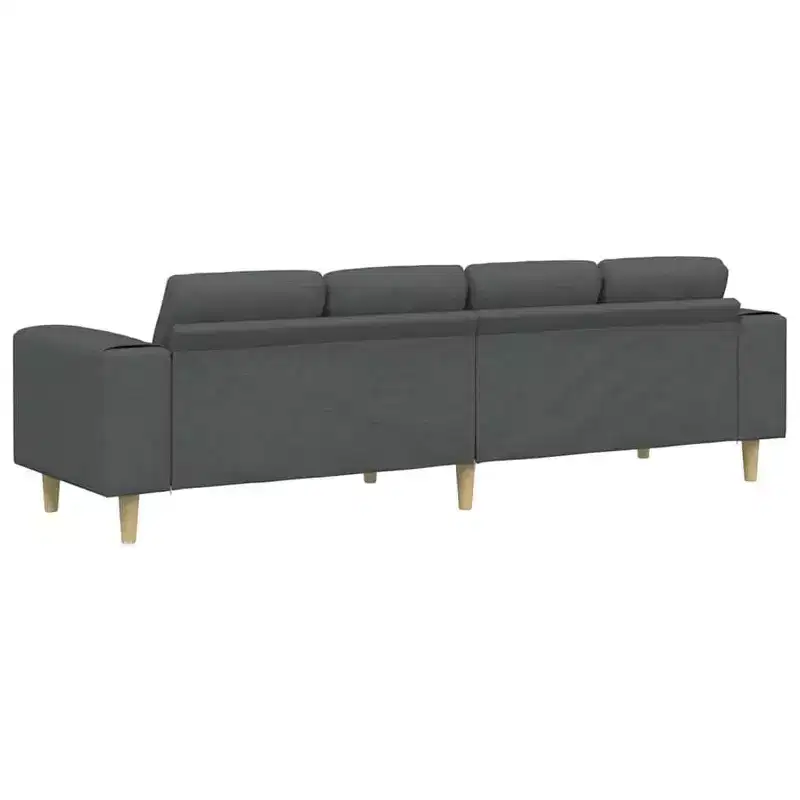 Sofa Set Dark gray fabric