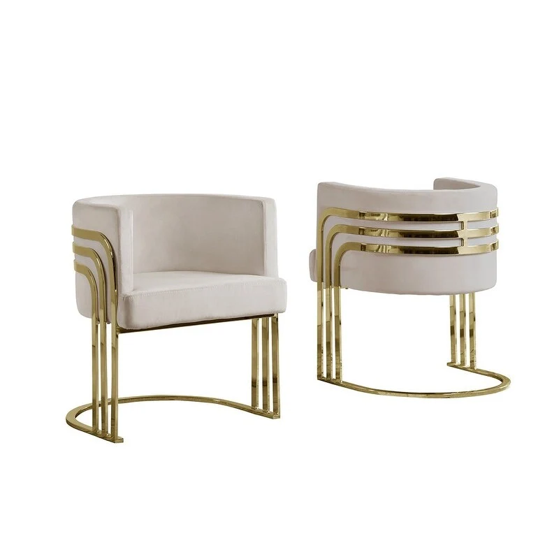 Accent 1-Chair with Gold Base (Single)