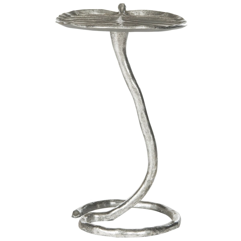 SAFAVIEH Sharlene Gold Side Table - 15 x 13 x 21 - 15Wx13Dx21H