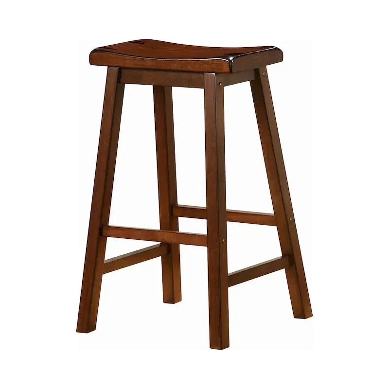 Saddle-style Stools (Set of 2)
