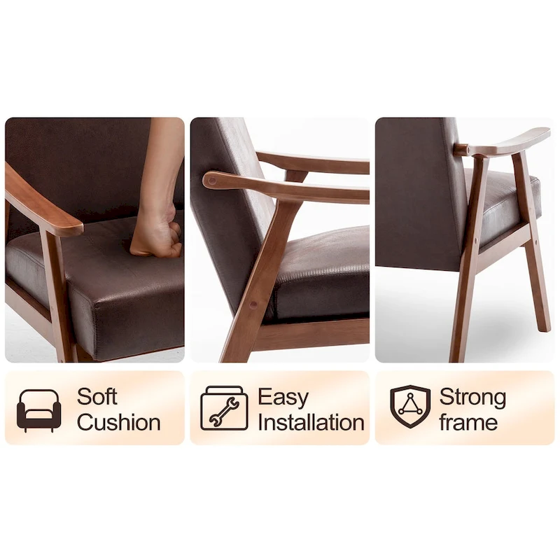 Mid-Century Modern Chair, Living Room Chair