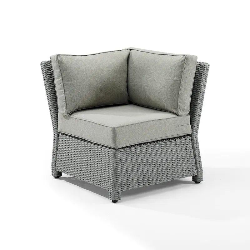 Bradenton Outdoor Wicker Sectional Corner Chair