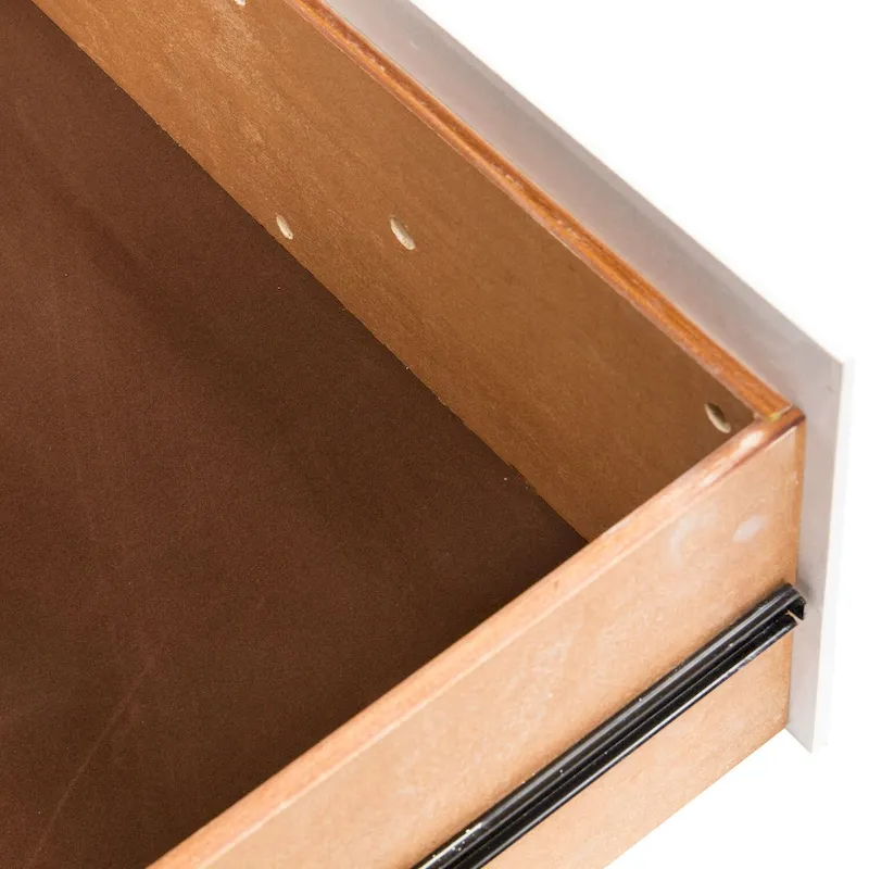 Summer House I Oyster White 2 Door 5 Drawer Dresser