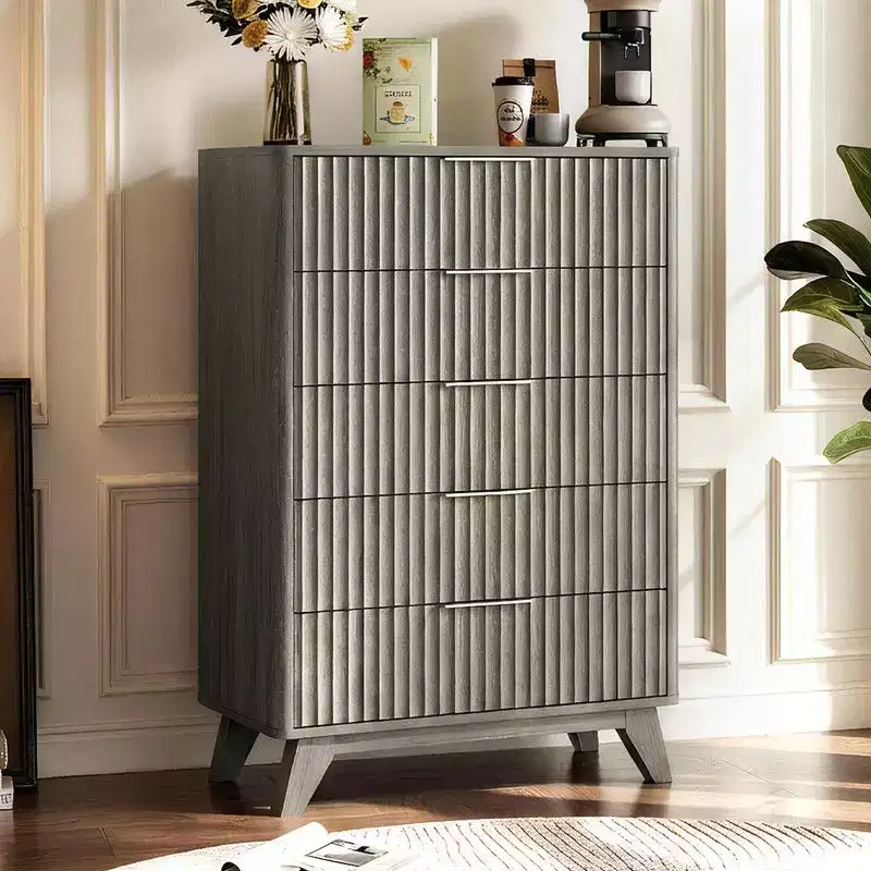 Karl Home 5 Drawer Grille Chest P2 Particleboard Density Board 30In. W