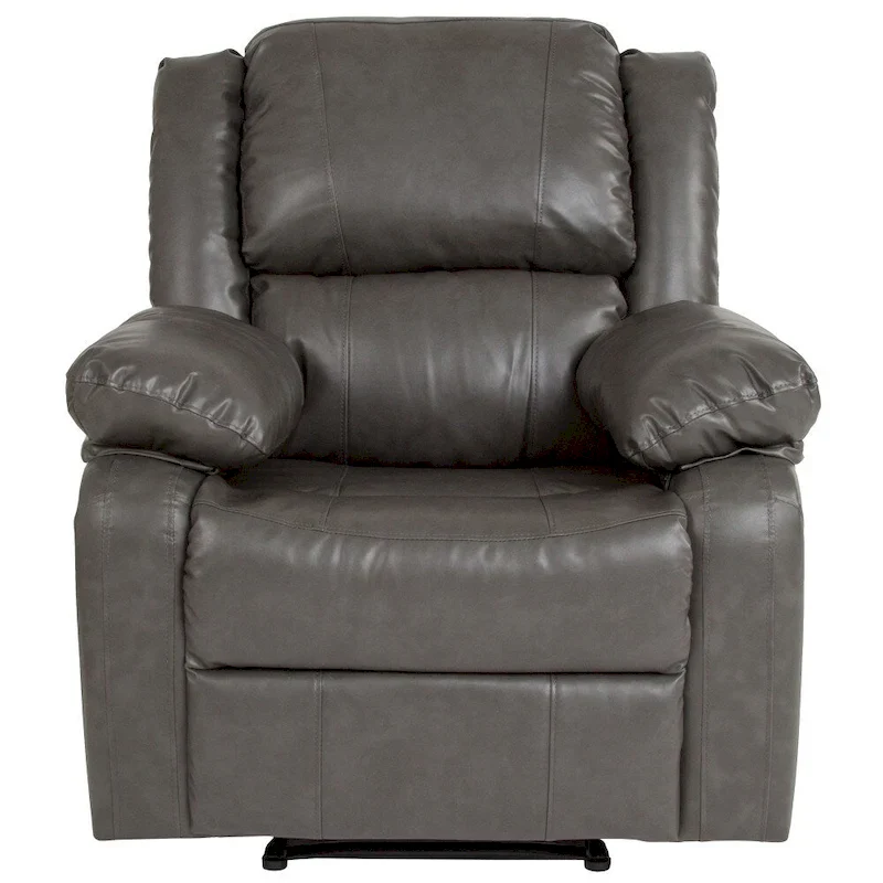 Microfiber Pillow Back Recliner