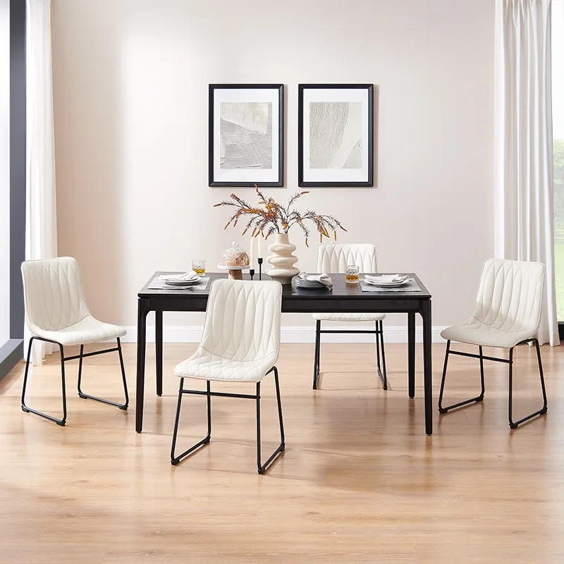 Faux Leather Dining Chair (Set of 2)