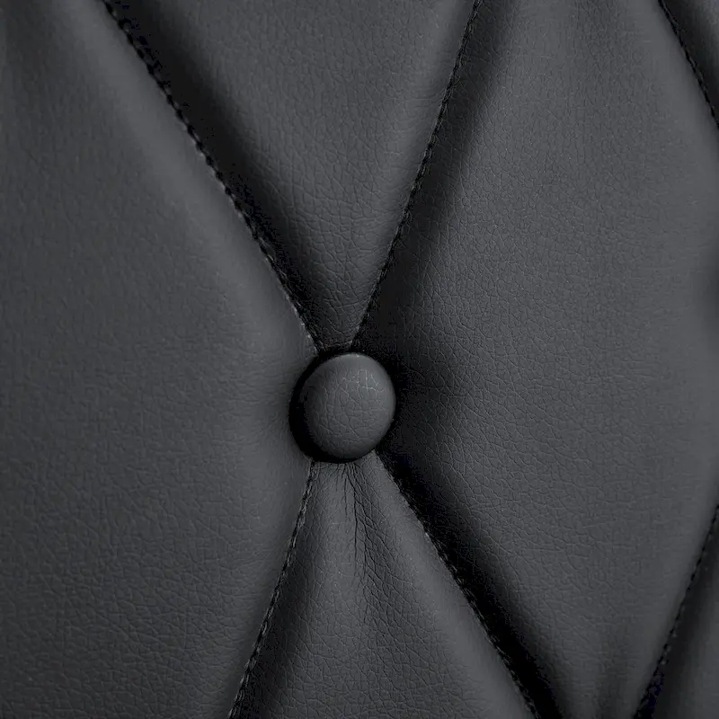 High Back Dining Chair Set of 4 Button Plaid Tufted Soft Cushion Side Chair Living Room Accent Chair Armless Chair