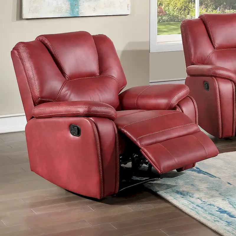 Steve Silver Kameryn Faux Leather Reclining 3-Piece Set