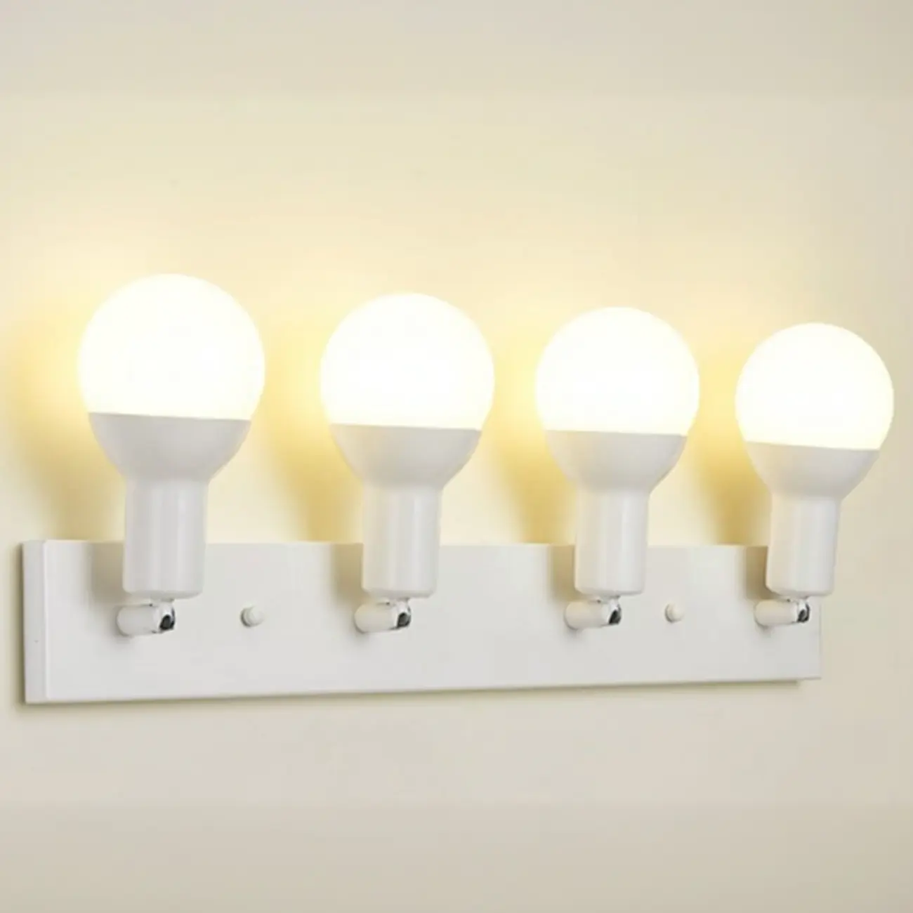 Modern White Multi -Light Bathroom LED Vanity Light