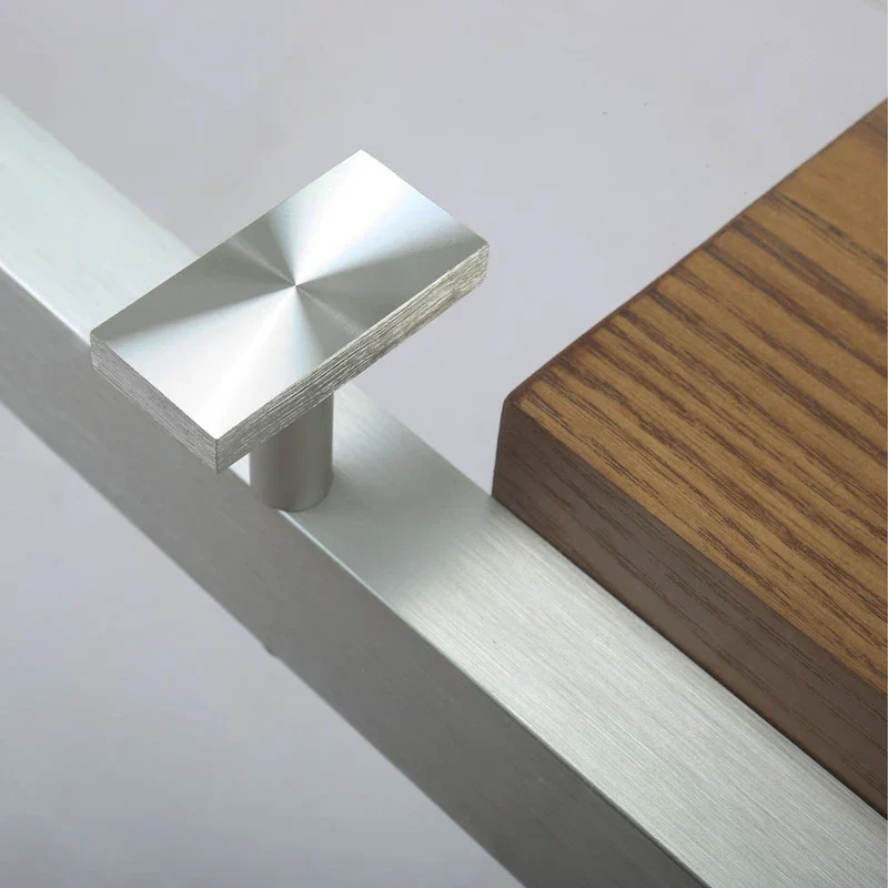 transparent Glass Top with Wood Leg Extendable Dining Table - 63/94.5*35.43*29.53 inches