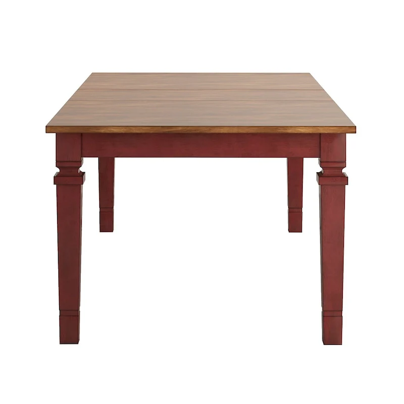 Elena Solid Wood Extendable Dining Table - Classic Style