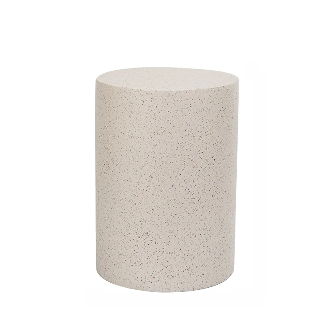 Living Room Modern Concrete Round Side Table