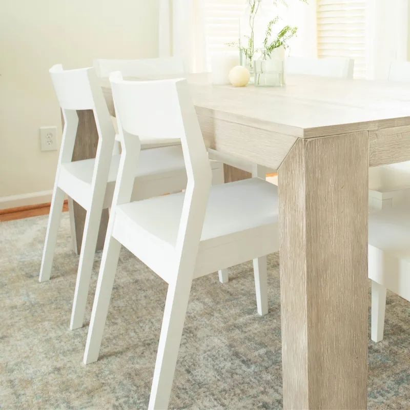 Plank and Beam Modern Solid Wood Dining Chair